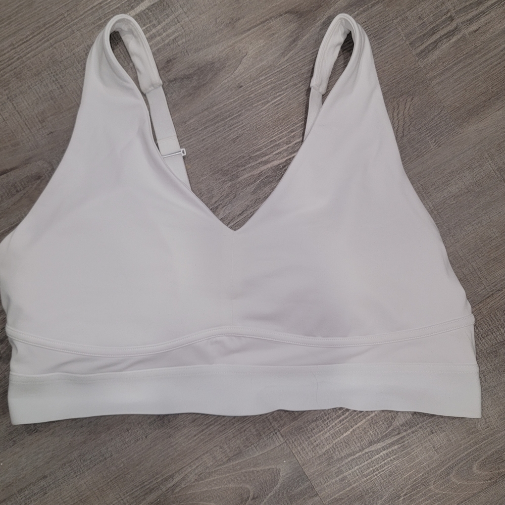 Fabletics white bra
